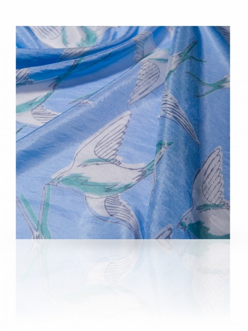 Шарф Женский SP-DOVE/BLUE